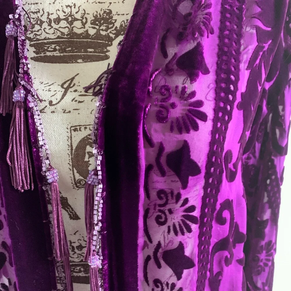 Lightweight Sheer Duster Cardigan Tunic - Picture 5 of 6